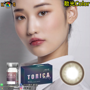 【散光】Lensme Torica Crenly Olive Brown 토리카 크렐 올리브브라운 (난시 교정용) 每月抛棄散光彩妝隱形眼鏡